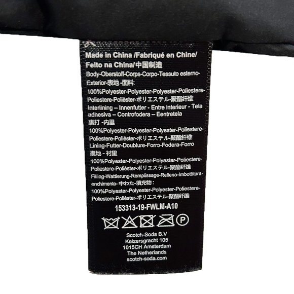 Women's Cocoa Shimmer Puffer Jacket Large - Picture 9 of 10